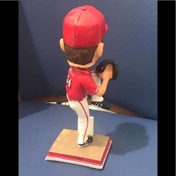 Homer Bailey Reds baseball bobblehead - Picture 6 of 16
